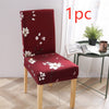 Stretch chair cover back view