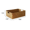 Woven shelf basket for toys and towels