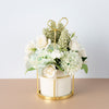 Dried flower bouquet potted plant decor