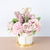 Small faux plant home decor detail