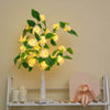 LED flower lamp size and shape