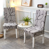 Stretch elastic chair cover for dining room