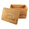 Large Vietnamese rattan storage basket