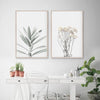 Small plant painting living room decor
