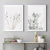 Nordic small plant canvas painting