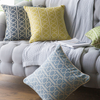 Geometric throw pillow cover living room