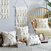 Moroccan pillow cover styled on sofa