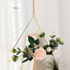 Wall hanging iron frame detail