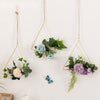 Handmade wall decor close-up angle