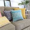 Nordic geometric throw pillow cover