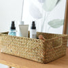 Woven basket weave close-up