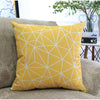 Geometric pillow cover color variation 1